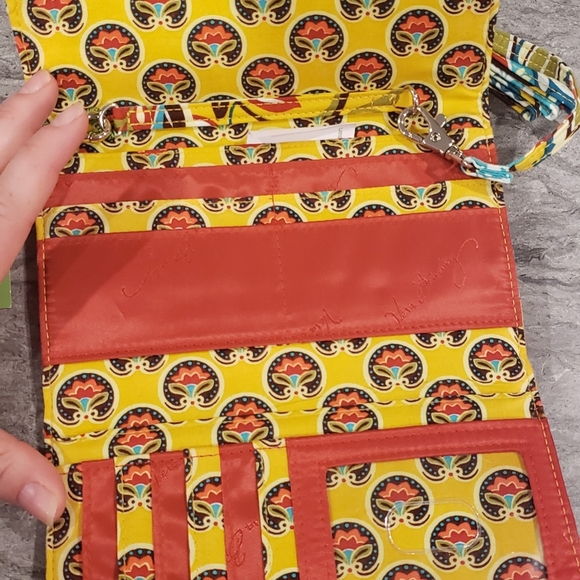 Vera Bradley strap wallet Provensal - Picture 4 of 6